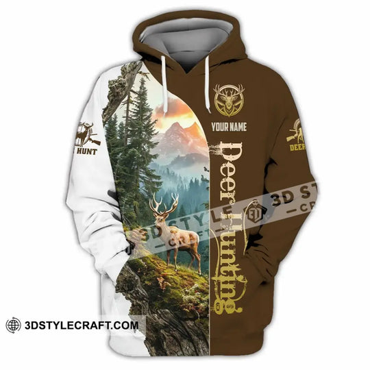 Unisex Shirt - Custom Text Shirt, Deer Hunting style option 4