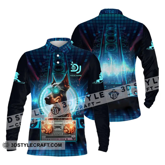 Unisex Shirt - Custom Text Shirt Disc Jockey style option 3