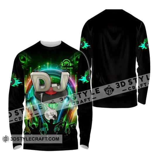 Unisex Shirt - Custom Text Shirt, Disc Jockey Shirt style option 4