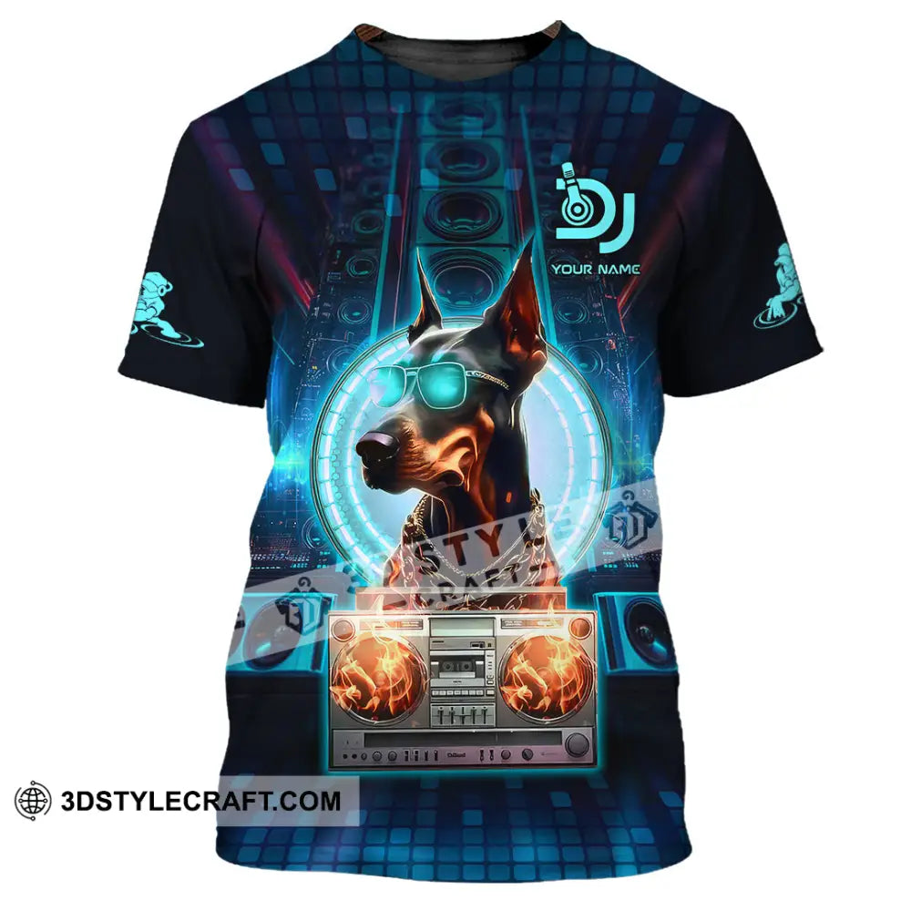 Unisex Shirt - Custom Text Shirt Disc Jockey T-Shirt / S T-shirt