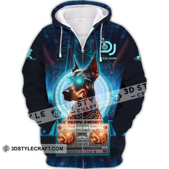 Unisex Shirt - Custom Text Shirt Disc Jockey style option 2
