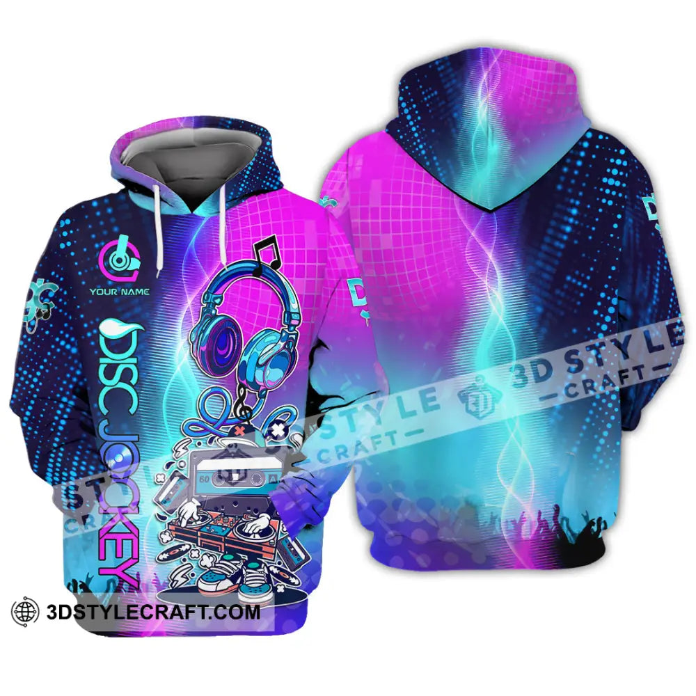 Unisex Shirt - Custom Text Shirt DJ Shirt Hoodie / S T-shirt