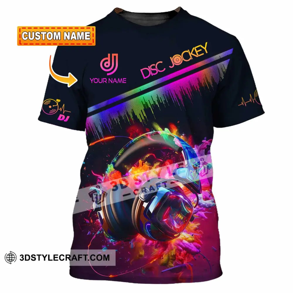 Unisex Shirt - Custom Text DJ Shirt T-shirt