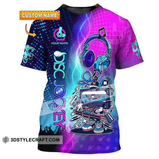 Unisex Shirt - Custom Text Shirt, DJ Shirt style option 1