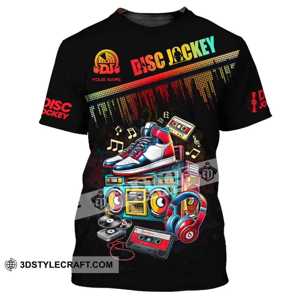 Unisex Shirt - Custom Text Shirt DJ Shirt T-Shirt / S T-shirt