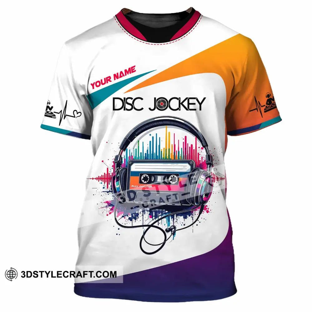 Unisex Shirt - Custom Text Shirt DJ Shirt T-Shirt / S T-shirt