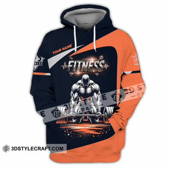 Unisex Shirt - Custom Text Shirt, Fitness Shirt style option 3