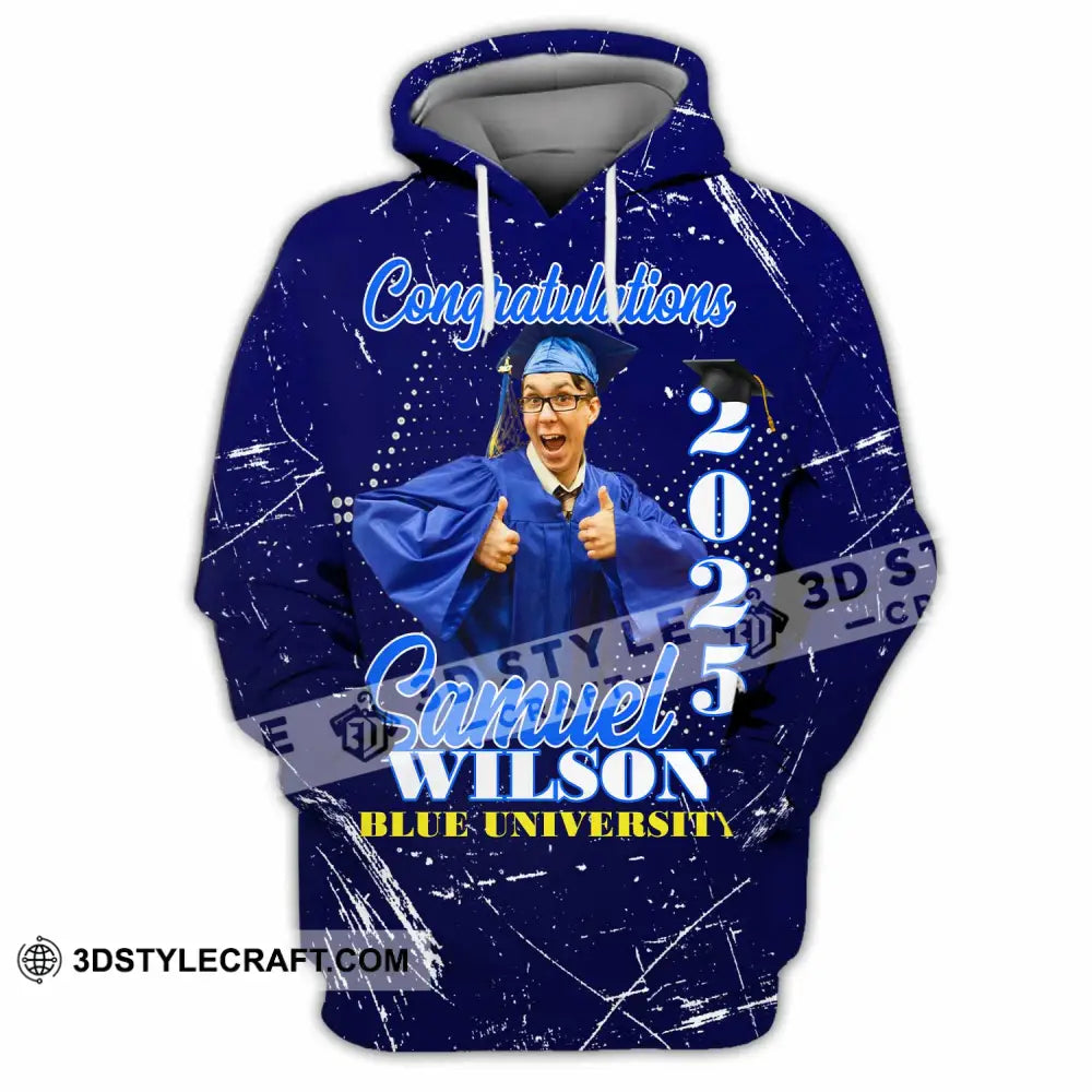Unisex Shirt - Custom Text Shirt Grad Shirt - Hoodie / S - T-shirt