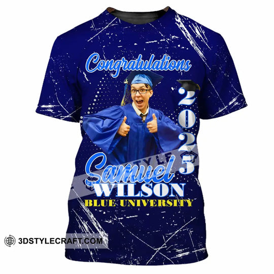 Unisex Shirt - Custom Text Shirt, Grad Shirt style option 2