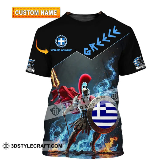 Unisex Shirt - Custom Text Shirt Greece style option 1