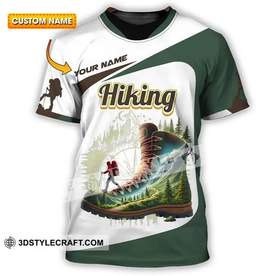 Unisex Shirt - Custom Text Shirt Hiking Lover style option 1