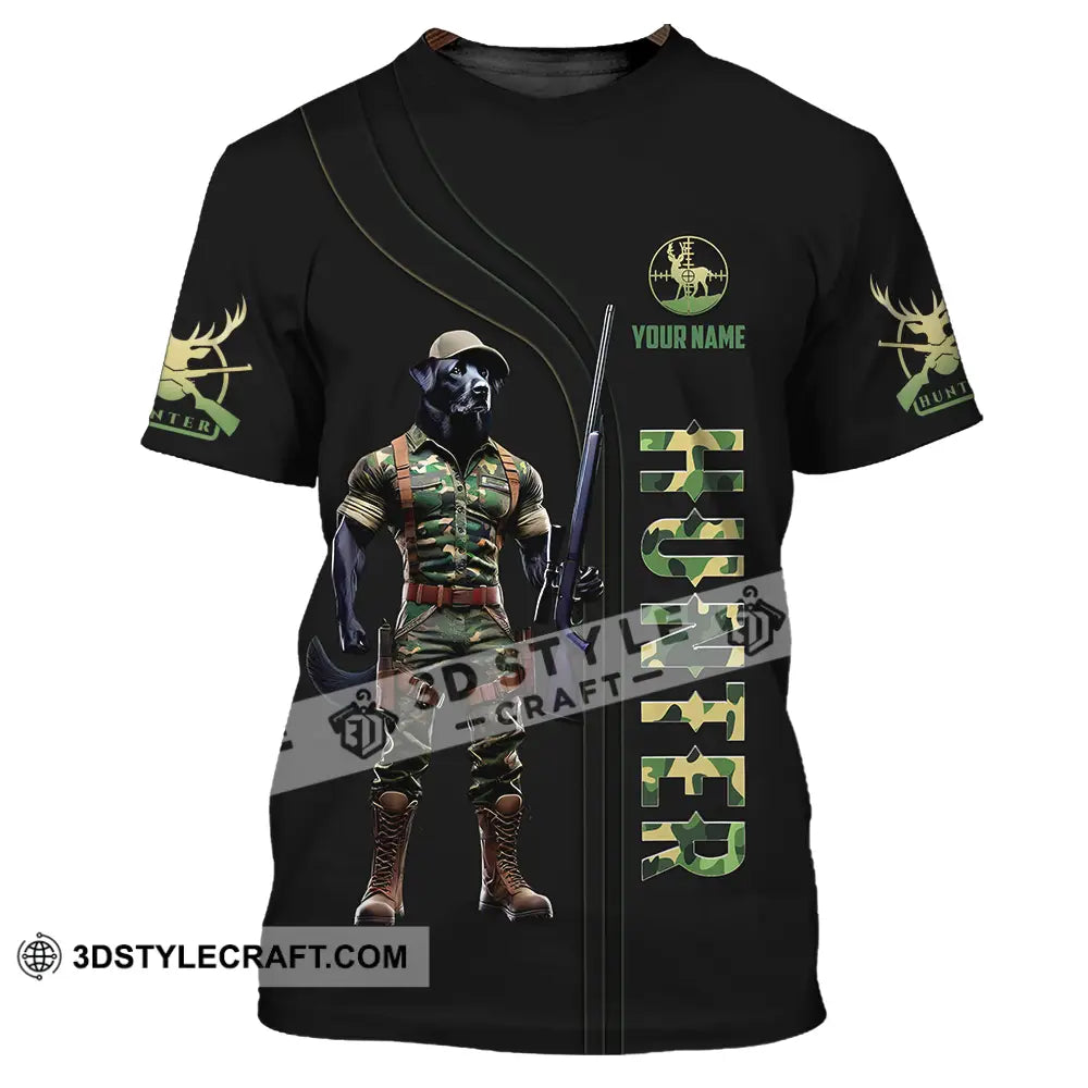 Unisex Shirt - Custom Text Hunter T-Shirt / S T-Shirt