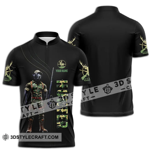 Unisex Shirt - Custom Text Shirt Hunter style option 2