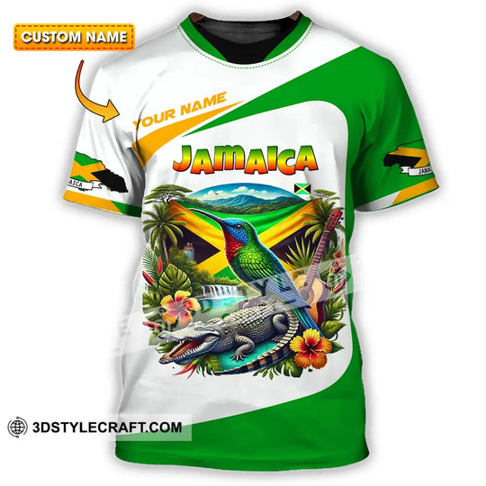 Unisex Shirt - Custom Text Shirt Jamaica style option 1