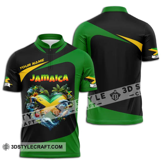 Unisex Shirt - Custom Text Shirt Jamaica style option 2
