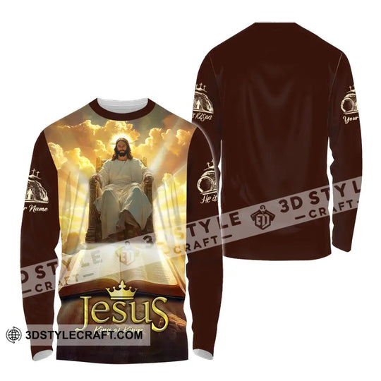 Unisex Shirt - Custom Text Shirt Jesus, King Of Kings style option 4