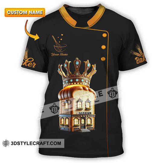 Unisex Shirt - Custom Text Shirt King Bakery style option 1