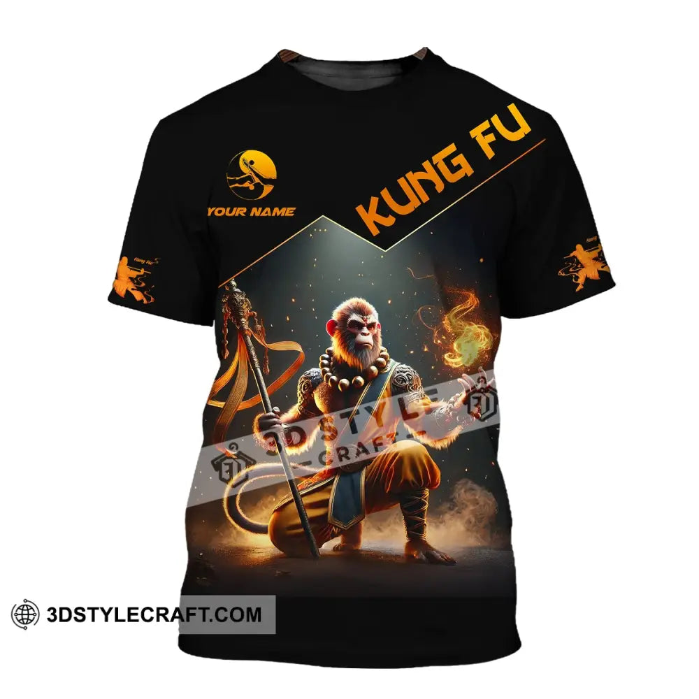Unisex Shirt - Custom Text Kung Fu T-Shirt / S T-Shirt