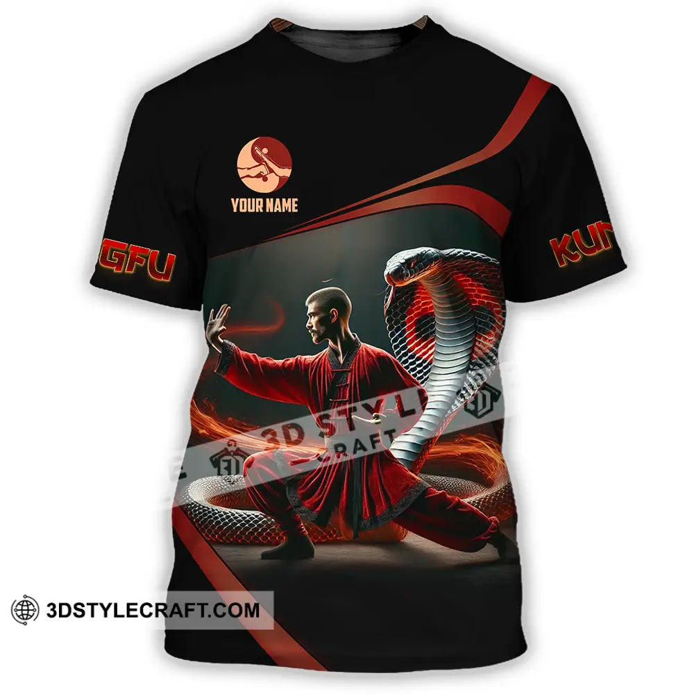 Unisex Shirt - Custom Text Kungfu T-Shirt / S T-Shirt