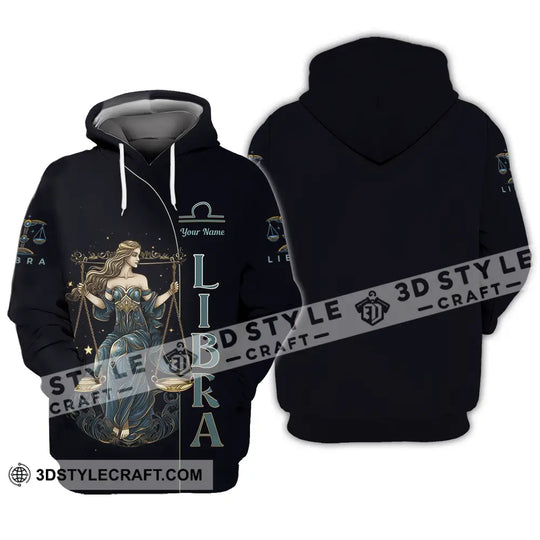 Unisex Shirt - Custom Text Shirt Libra style option 3