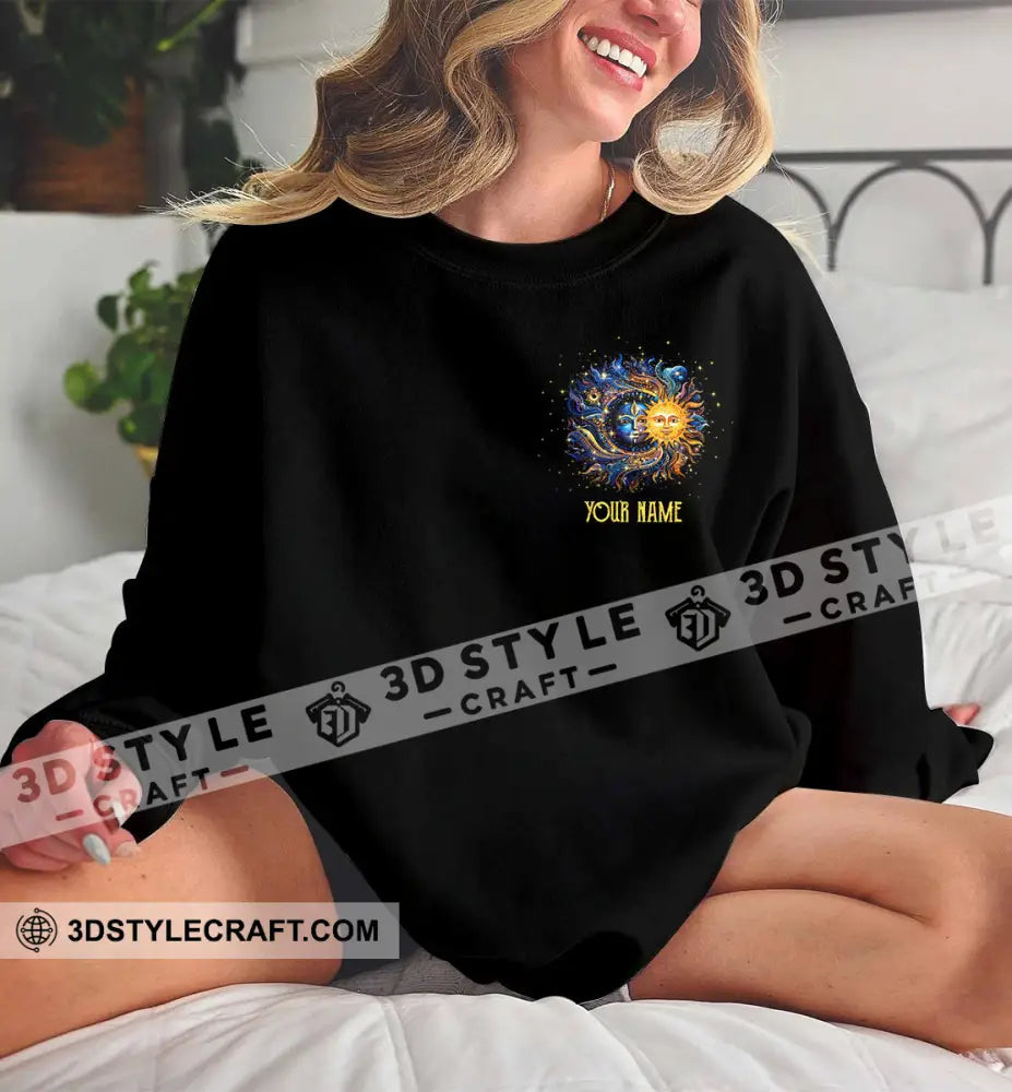 Unisex Shirt - Custom Text Shirt Live By The Sun Hippie Shirt T-shirt