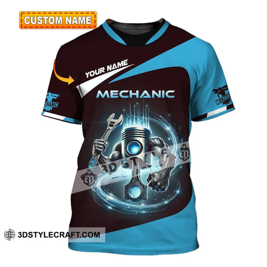 Unisex Shirt - Custom Text Mechanic T-Shirt
