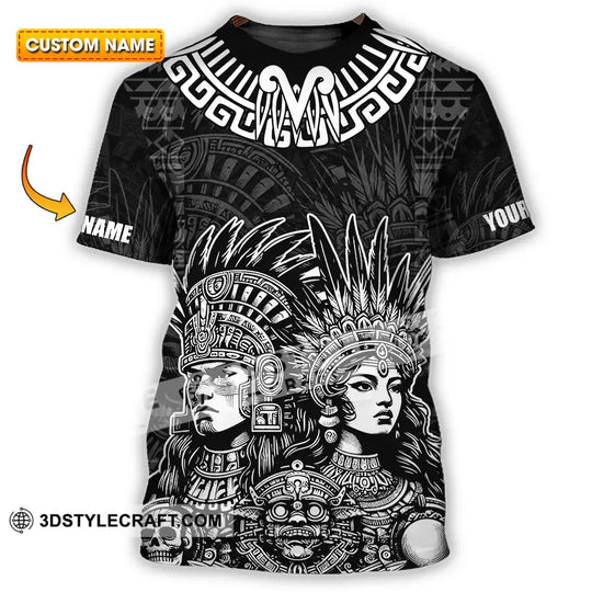 Unisex Shirt - Custom Text Shirt, Mexico Aztec Classic Shirt style option 1