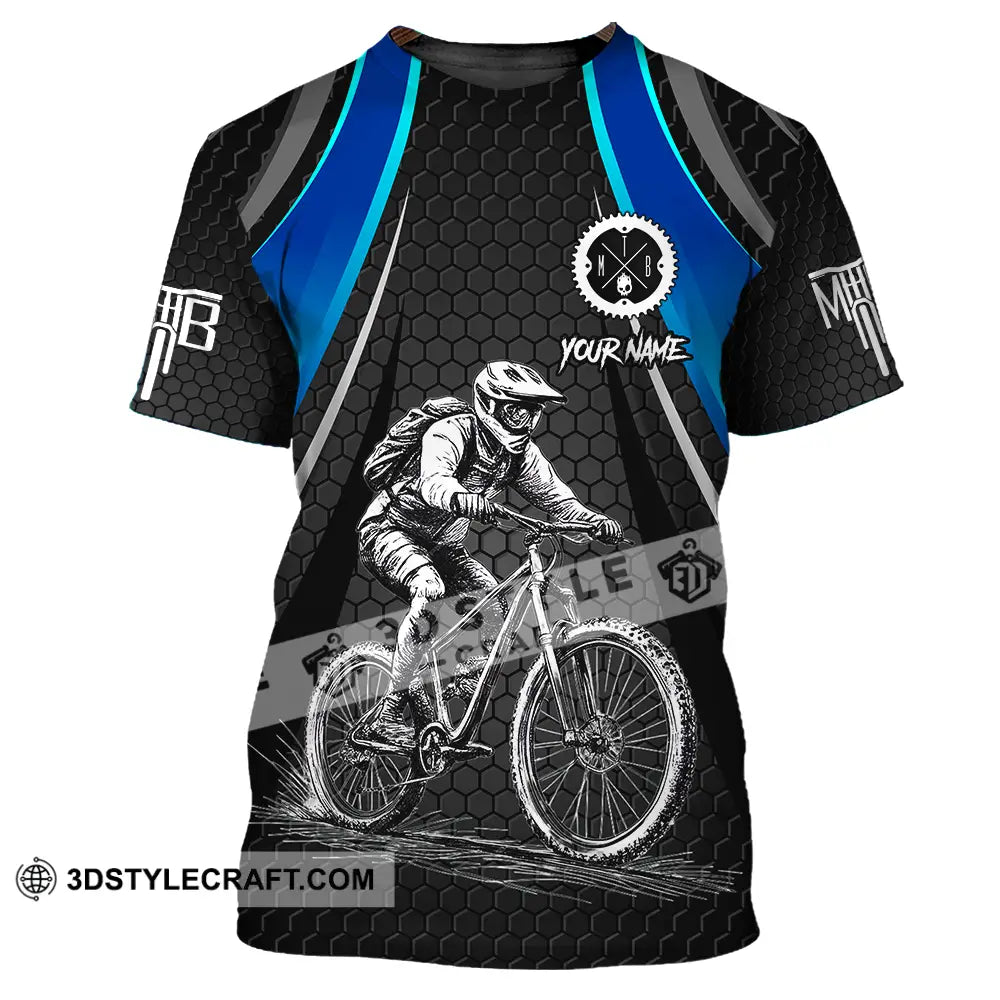 Unisex Shirt - Custom Text Mountain Bike Classic Sport T-Shirt / S T-Shirt