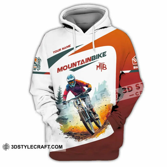Unisex Shirt - Custom Text Shirt, Mountain Bike Shirt style option 4