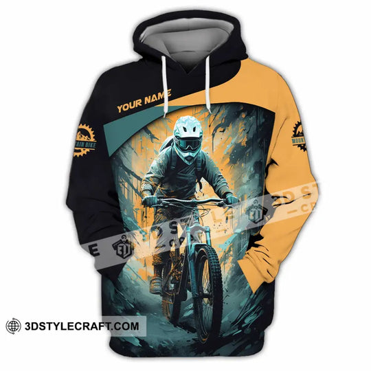 Unisex Shirt - Custom Text Shirt, Mountain Bike Shirt style option 4
