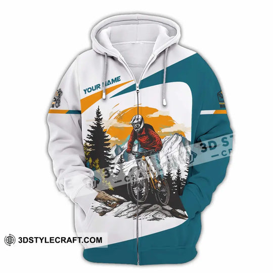 Unisex Shirt - Custom Text Shirt, Mountain Bike Shirt style option 3