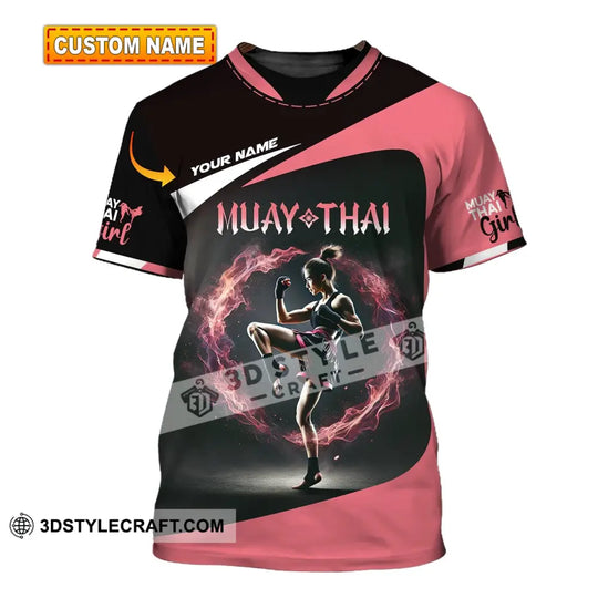 Unisex Shirt - Custom Text Shirt Muay Thai style option 1