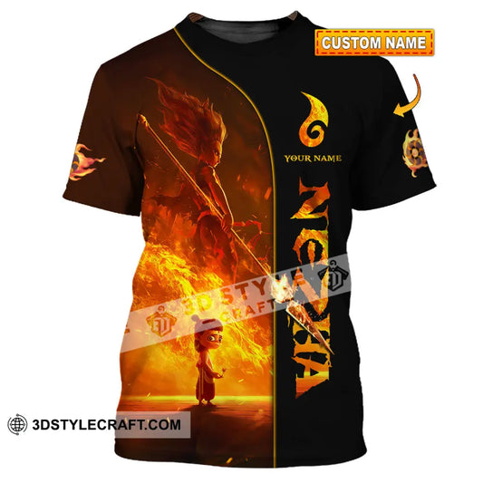 Unisex Shirt - Custom Text Shirt NeZha Shirt T-shirt