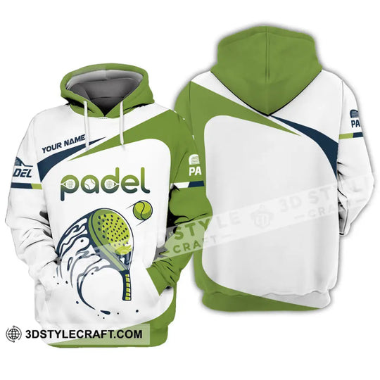 Unisex Shirt - Custom Text Shirt, Padel Shirt style option 4