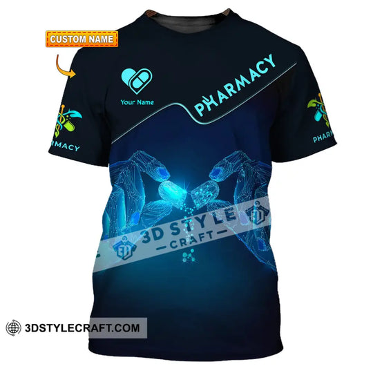 Unisex Shirt - Custom Text Shirt Pharmacy style option 1