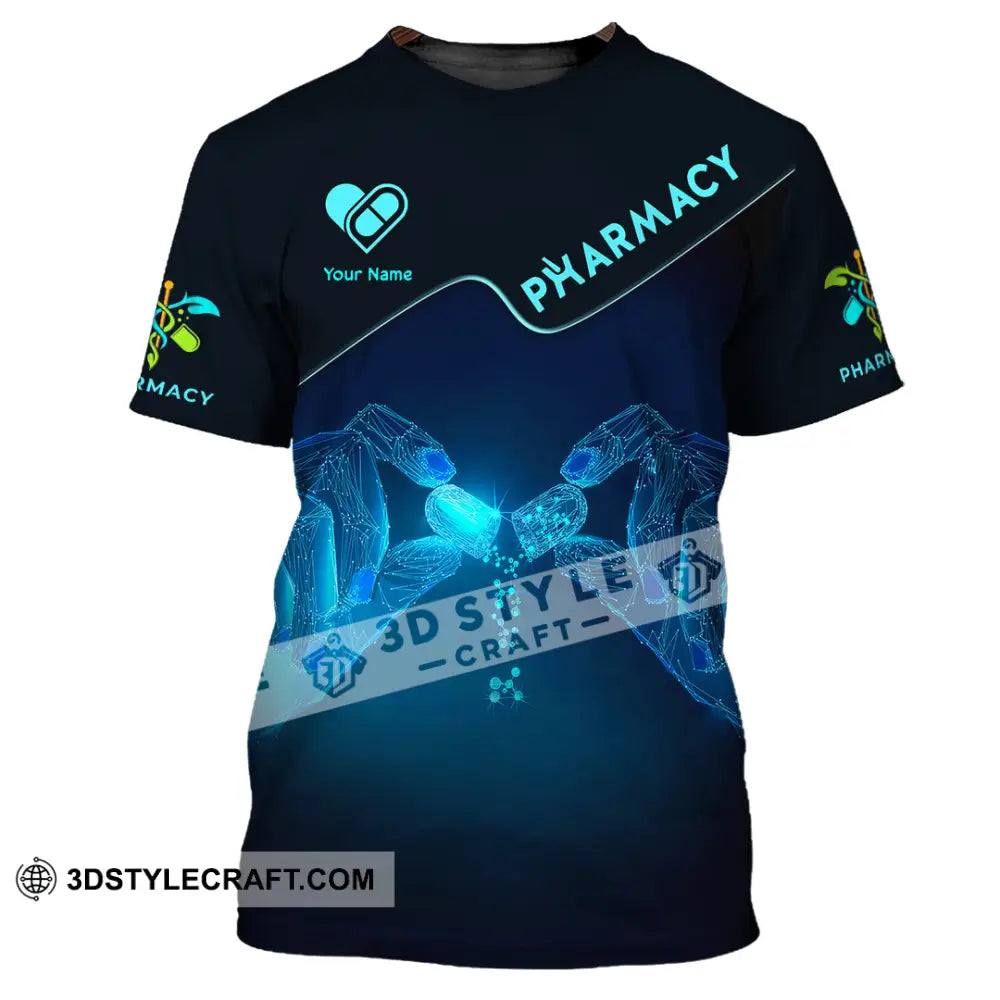 Unisex Shirt - Custom Text Shirt Pharmacy T-Shirt / S T-shirt
