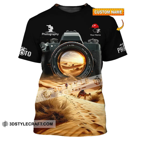 Unisex Shirt - Custom Text Shirt, Photographer Shirt style option 1