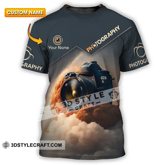 Unisex Shirt - Custom Text Shirt Photography style option 1