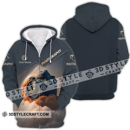 Unisex Shirt - Custom Text Shirt Photography style option 4