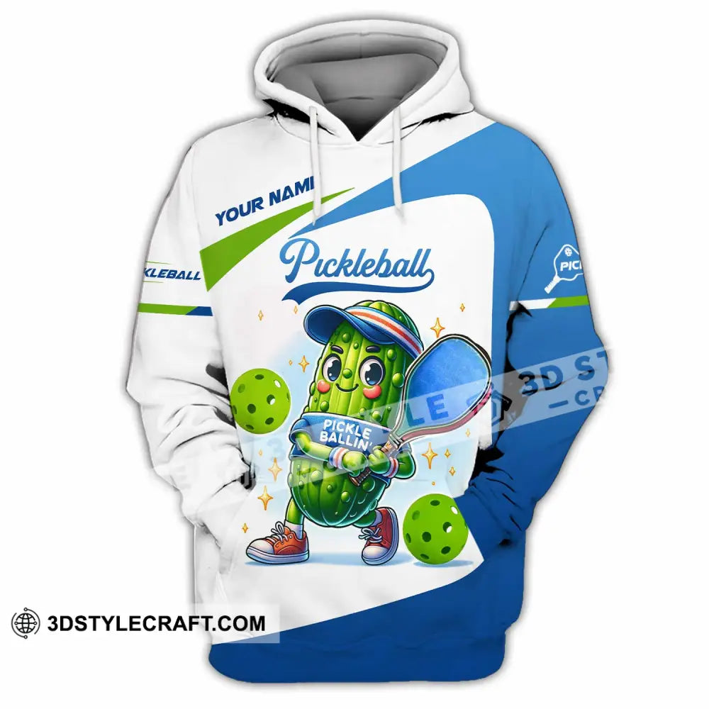 Unisex Shirt - Custom Text Shirt Pickleball Shirt Hoodie / S T-shirt