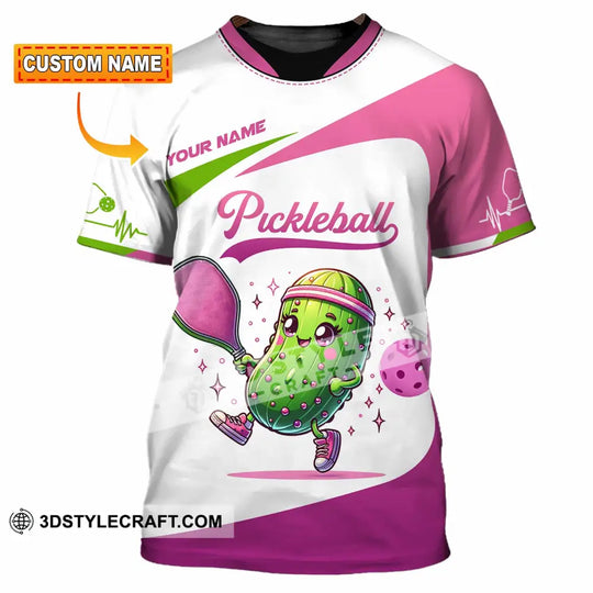 Unisex Shirt - Custom Text Shirt, Pickleball Shirt style option 1
