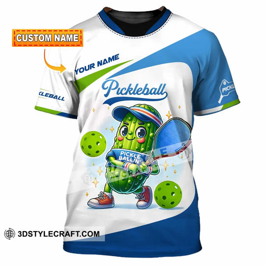 Unisex Shirt - Custom Text Shirt, Pickleball Shirt style option 1