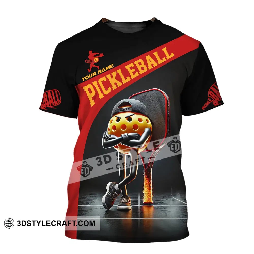 Unisex Shirt - Custom Text Pickleball T-Shirt / S T-Shirt