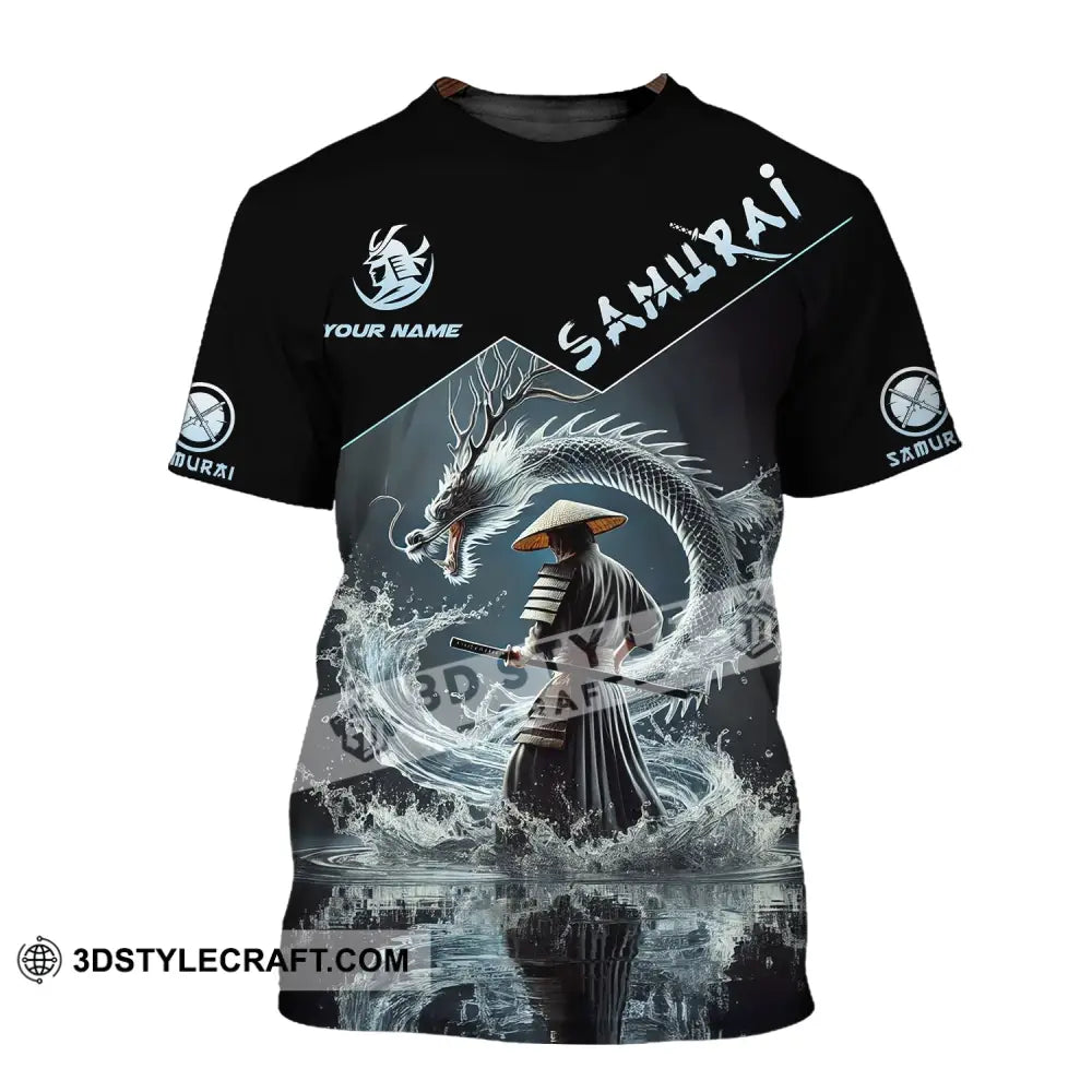 Unisex Shirt - Custom Text Samuarai T-Shirt / S T-Shirt