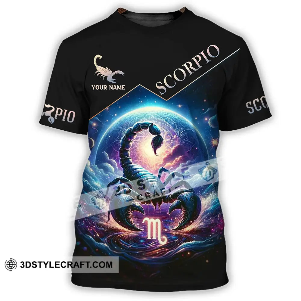 Unisex Shirt - Custom Text Scorpio T-Shirt / S T-Shirt