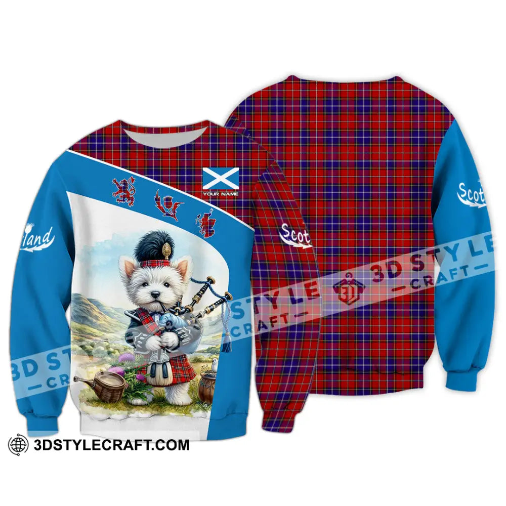 Unisex Shirt - Custom Text Shirt Scotland Shirt Long Sleeve / S T-shirt