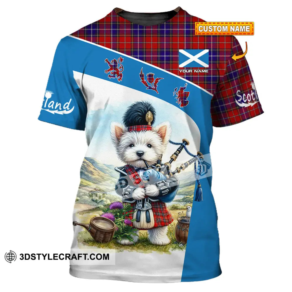 Unisex Shirt - Custom Text Shirt Scotland Shirt T-shirt