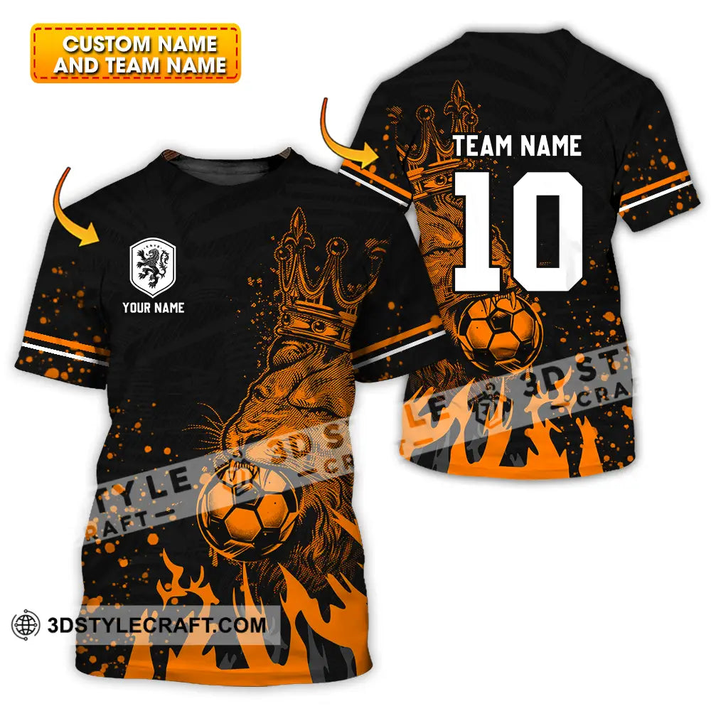 Unisex Shirt - Custom Text Shirt Soccer Shirt T-shirt