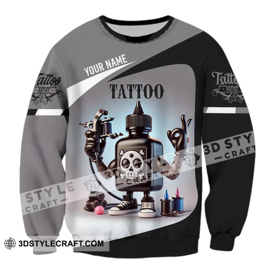 Unisex Shirt - Custom Text Shirt Tattoo style option 4