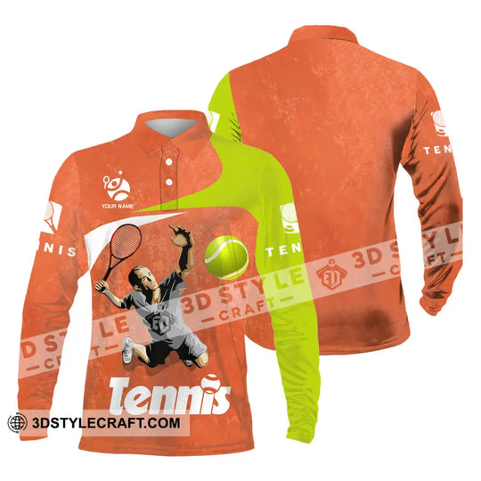 Unisex Shirt - Custom Text Shirt, Tennis style option 3